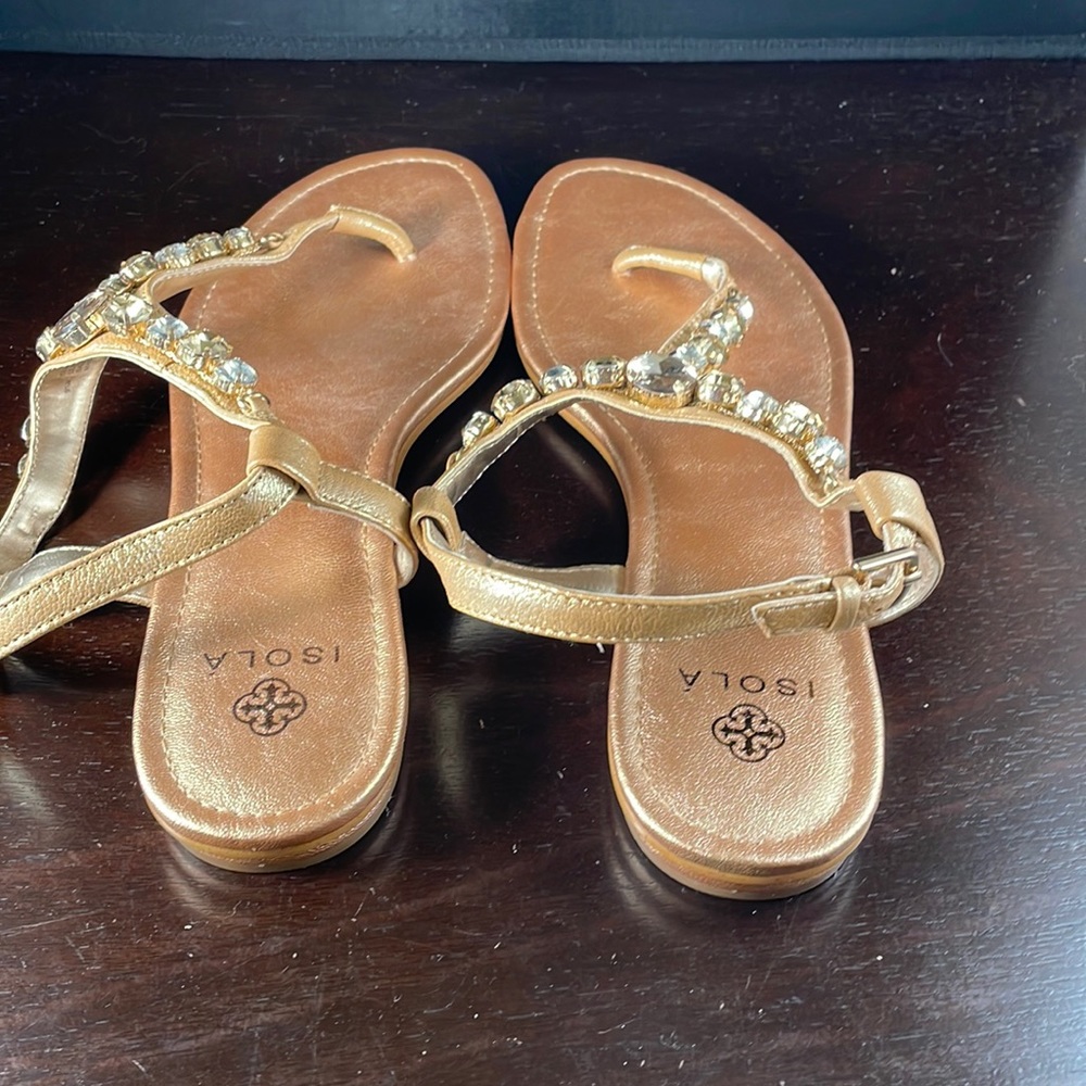 Isola thong sandals with jewel detail - Picture 3 of 5